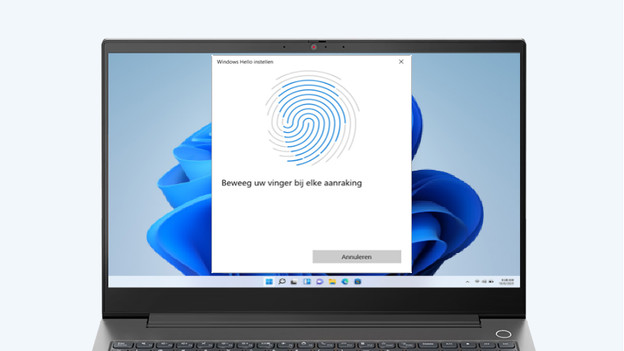 Set up fingerprint via Windows Hello