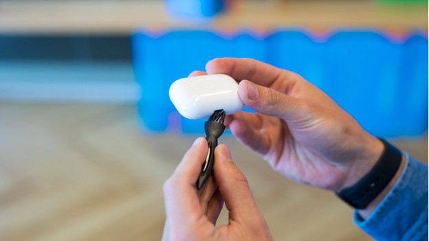 Clean the charging port