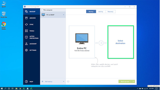 Automatisch Backups erstellen mit NAS