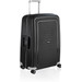 Samsonite S'Cure Spinner 55cm + 69cm Black Suitcase Set 