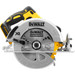 Starterset DeWalt DCS570NT-XJ 5,0-Ah-Akku (2 x) rechte seite