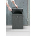 Brabantia 3 Laundry Boxes - 35L Per Box - Pepper Black product in use