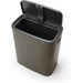 Brabantia Bo Touch Bin 60L Platinum detail