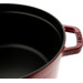 Staub Round Dutch Oven 26cm Red detail