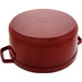 Staub Round Dutch Oven 26cm Red right side