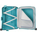 Samsonite S'Cure Spinner 55cm Aqua Blue Duo Suitcase Set 