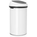 Brabantia Touch Bin 60 Liter White rückseite