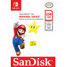 SanDisk MicroSDXC Extreme Gaming 256GB (Nintendo Licensed) packaging