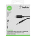 Belkin Rockstar USB-C auf 3,5 mm Kabeladapter 0,9 m Schwarz 