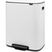 Brabantia Bo Pedal Bin 60 Liter White rechte seite