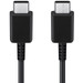 Samsung USB-C auf USB-C-Kabel 25 W 1,8 m Kunststoff Schwarz detail