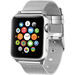 Just in Case Apple Watch 38/40 mm Milanaise-Armband Silber rechte seite