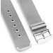 Just in Case Apple Watch 38/40 mm Milanaise-Armband Silber vorne