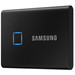 Samsung T7 Touch Portable SSD 1TB Black - Duo Pack right side