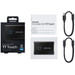 Samsung T7 Touch Portable SSD 1TB Black - Duo Pack accessory