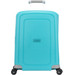 Samsonite S'Cure Spinner 55cm Aqua Blue Duo Suitcase Set front