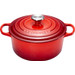 Le Creuset Signature Runder Bräter 26 cm Kirschrot Main Image