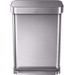 Simplehuman Rectangular Liner Pocket 55 Liter Edelstahl Main Image