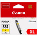 Canon CLI-581XL Cartridge Yellow Main Image