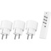 Smart Plug mit Fernbedienung KlikAanKlikUit APC3-2300R im 3er-Pack. Main Image