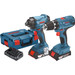 Bosch Professional GSR 18V-21 + GDR 18V-160 Kombiset Main Image