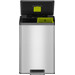 EKO EcoCasa II 2x 20L Matte Stainless Steel 