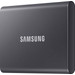 Samsung T7 Portable SSD 1TB Gray - Duo Pack 