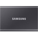 Samsung T7 Portable SSD 2TB Gray - Duo Pack top