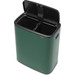 Brabantia Bo Touch Bin 2 x 30 Liter Pine Green + Müllbeutel (120 Stück) detail