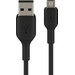 Belkin USB-A to Micro USB Cable 1m Plastic Black Main Image