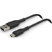 Belkin USB-A to Micro USB Cable 1m Plastic Black 