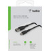 Belkin USB-A to Micro USB Cable 1m Plastic Black 