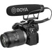 Boya BY-BM2021 Supercardioid Shotgun Microphone product in use