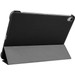 Just in Case Tri-Fold Apple iPad Air (2022/2020) Book Case Schwarz linke seite