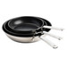 KitchenAid Stainless Steel Frying Pan Set 20 + 24 + 28cm Main Image