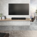 Denon Home Soundbar 550 + Denon Home 250 Doppelpack Schwarz + Denon Home Subwoofer produkt in gebrauch