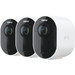 Arlo Ultra 2 Security Camera 4K White 3-pack front