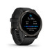 Garmin Venu 2 Schwarz linke seite