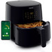 Philips Airfryer XL Connected HD9280/70 + Frying Rack + Baking Pan top