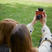 Fujifilm Instax Square SQ1 Terracotta Orange produkt in gebrauch