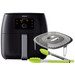 Philips Avance Airfryer XXL HD9650/90 Schwarz + Snack-Kit Main Image