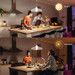 Philips Hue White E27 1600 lm Einzelne Lampe produkt in gebrauch