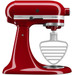 KitchenAid 5KSMPB5W Flachrührer Aluminium produkt in gebrauch