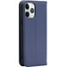 BlueBuilt Apple iPhone 11 Pro Max Book Case Leder Blau rechte seite