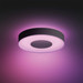 Philips Hue Infuse M Ceiling Lamp White and Color Black + Dimmer product in use