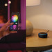 Philips Hue Infuse M Ceiling Lamp White and Color Black + Dimmer product in use