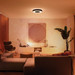 Philips Hue Infuse M Ceiling Lamp White and Color Black + Dimmer product in use