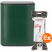 Brabantia Bo Touch Bin 60 Liter Pine Green + Müllbeutel (120 Stück) Main Image