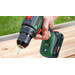 Bosch UniversalDrill 18V-60 + 2,5 Ah Akku (2x) + Systembox S produkt in gebrauch