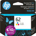 HP 62 Cartridge Color Main Image